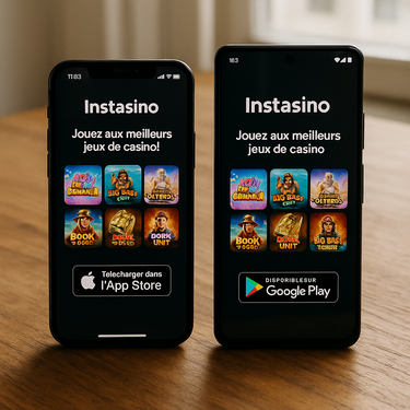 Instasino - Applications iOS Android - Casino Mobile France