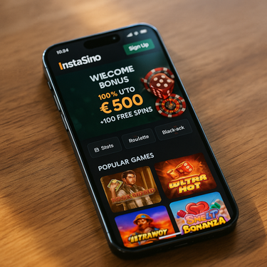Instasino - Jeu Mobile - Casino Responsive France